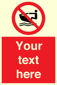 Custom No personal water craft